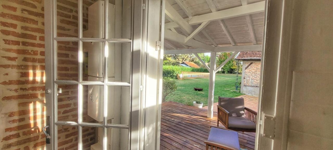 Charmante Maison Dans Les Landes X 10 Avec Piscine Et Salle D Escalade Lue Екстер'єр фото