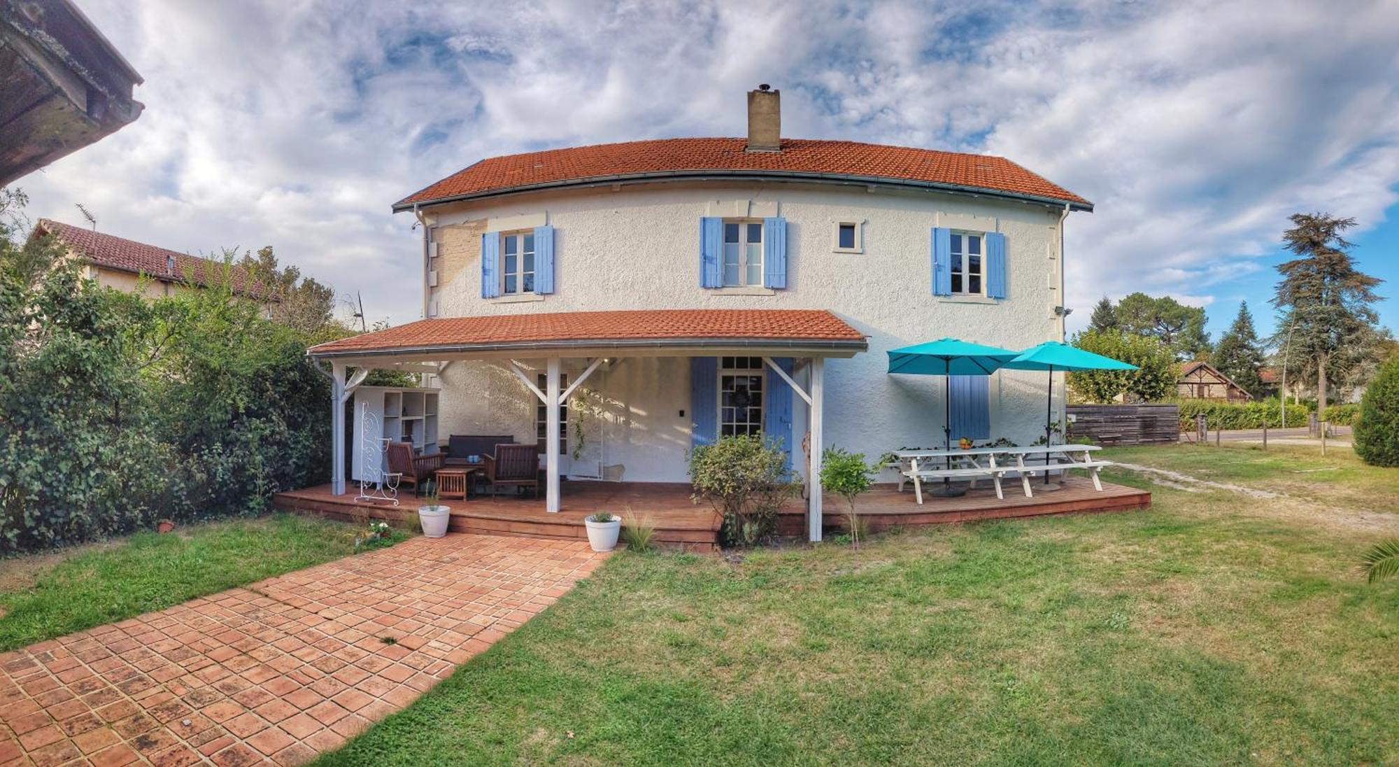 Charmante Maison Dans Les Landes X 10 Avec Piscine Et Salle D Escalade Lue Екстер'єр фото