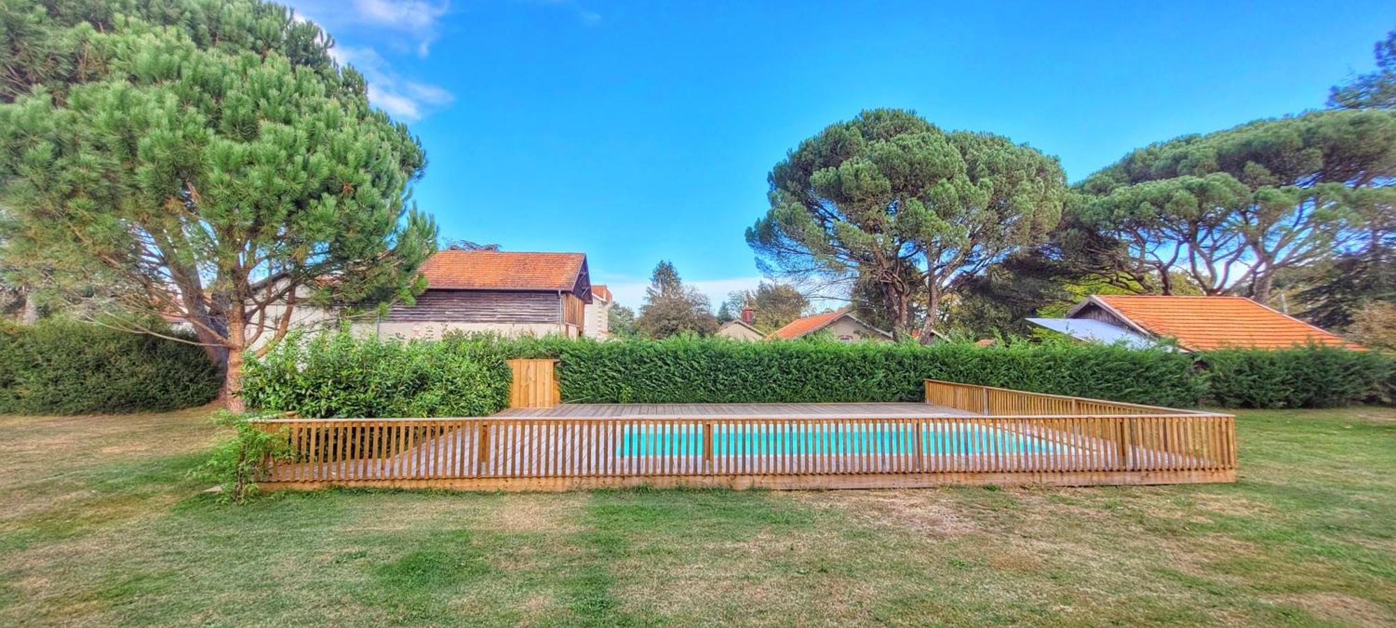 Charmante Maison Dans Les Landes X 10 Avec Piscine Et Salle D Escalade Lue Екстер'єр фото