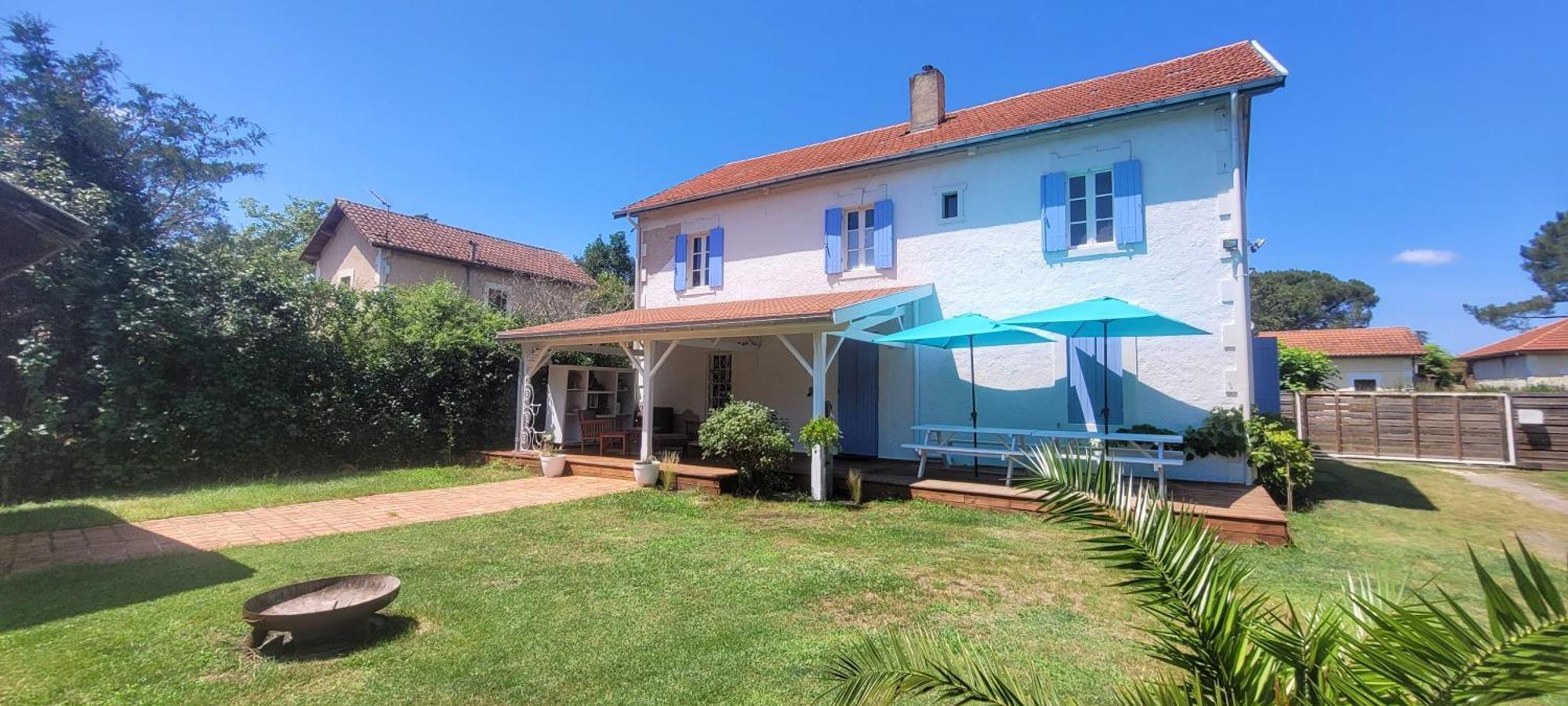 Charmante Maison Dans Les Landes X 10 Avec Piscine Et Salle D Escalade Lue Екстер'єр фото